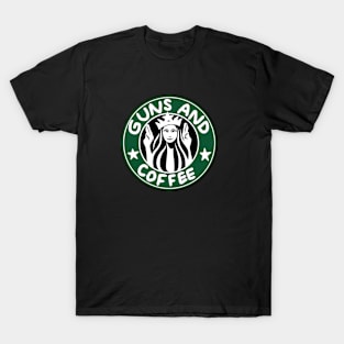 guns and coffee T-Shirt